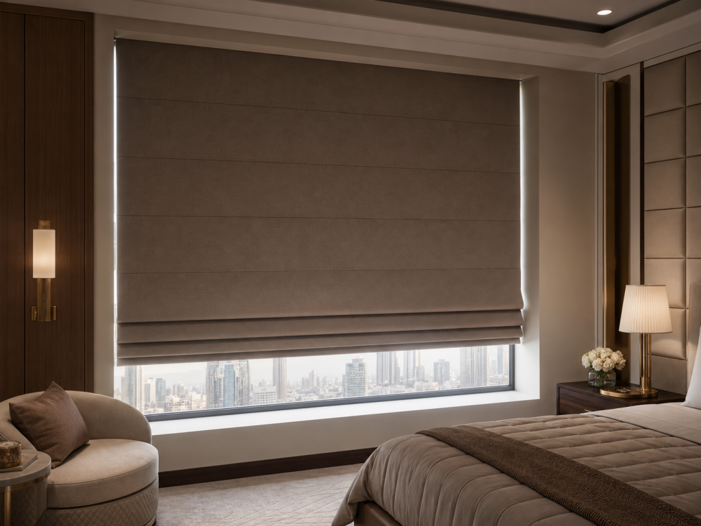 Blackout Roman Blinds