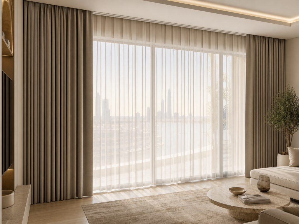 Sheer Blackout Curtains